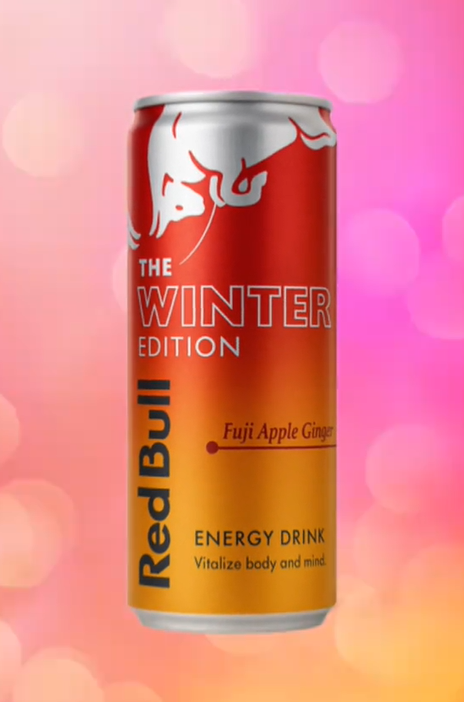 RedBull Winter Edition 2025 Fuji Apfel Ingwer