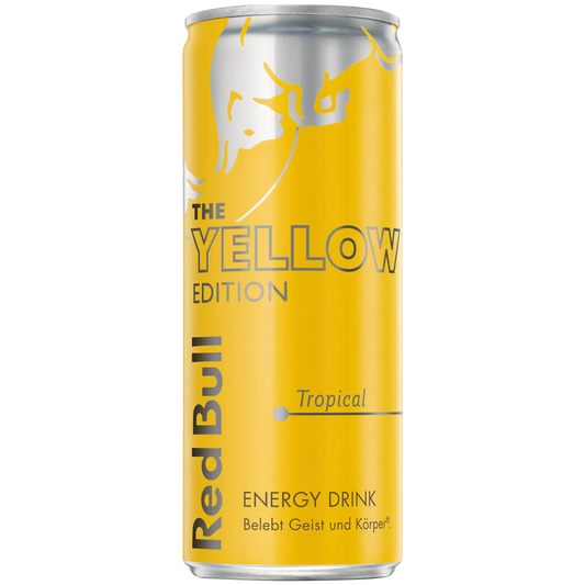 Red Bull Yellow Edition Tropical