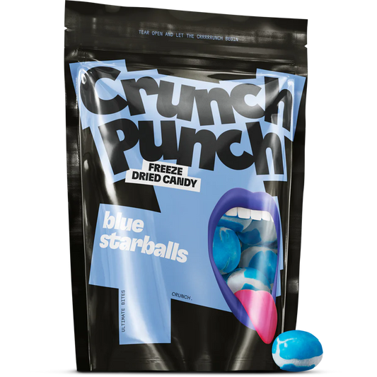 Crunch Punch - Freeze Dried Candy - Fruity Starballs 50g