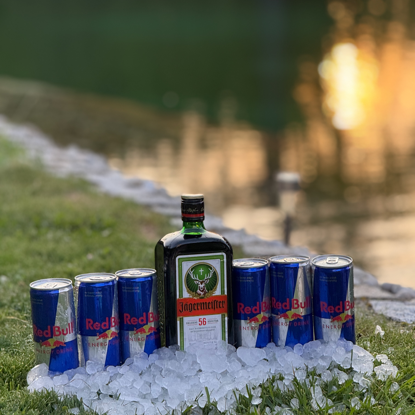 Flying Hirsch - Jägermeister mit Red Bull